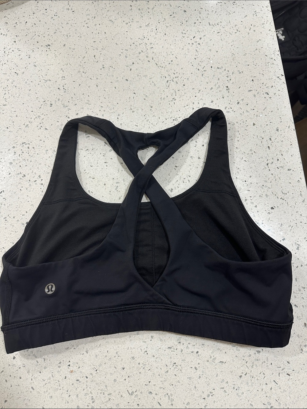 lululemon athletica Black Crisscross Back Sports Bra - Picture 1 of 6
